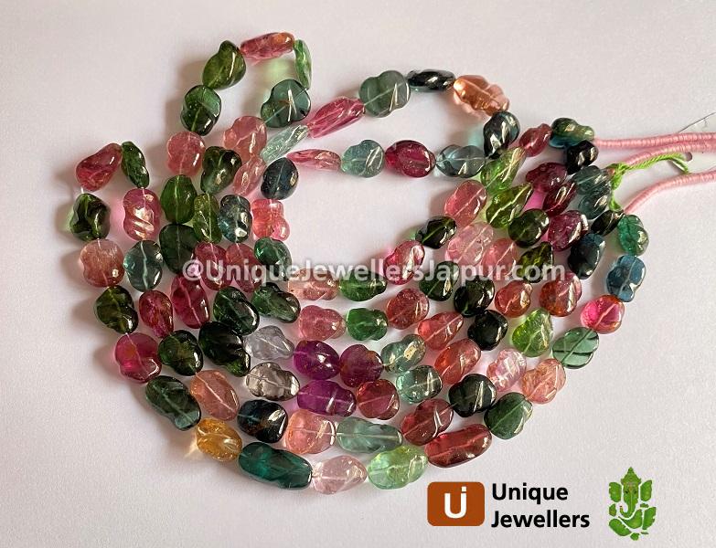 Tourmaline Smooth Irregular Nugget Beads